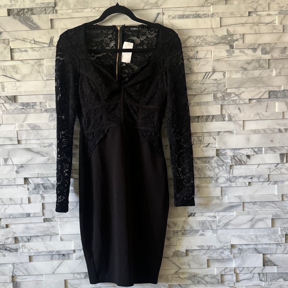 🆕🆕🆕Elegant Black Lace Dress